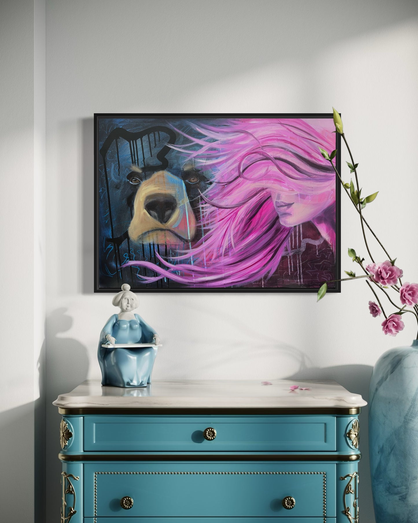 I choose the bear- Art Print
