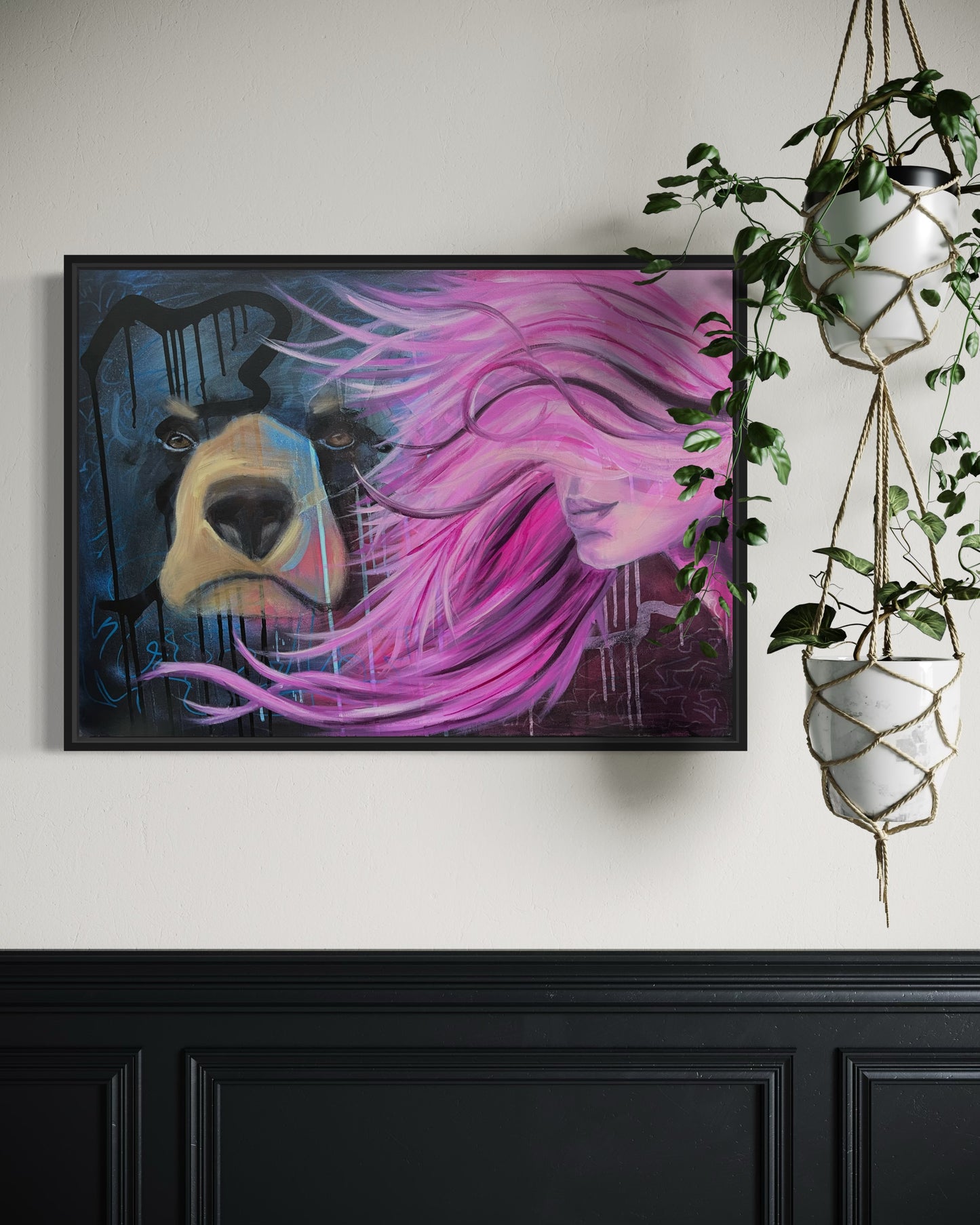 I choose the bear- Art Print